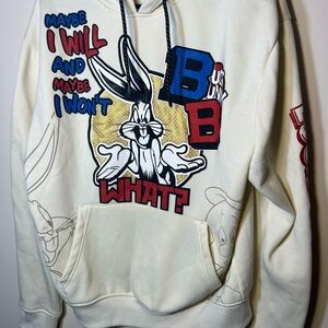 Warner Bros. Looney Tunes Cream Hoodie